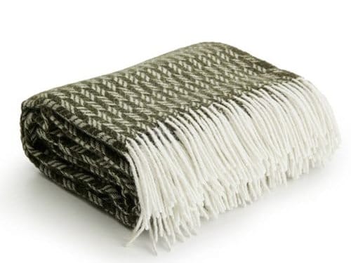 Ullpläd Micromönster tillverkad i Ukraina