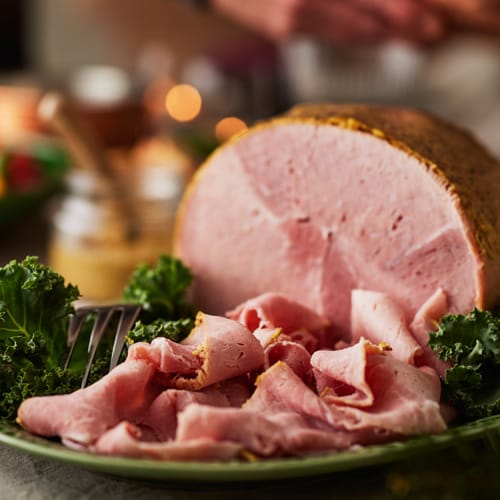 Färdigkokt senapsgriljerad julskinka